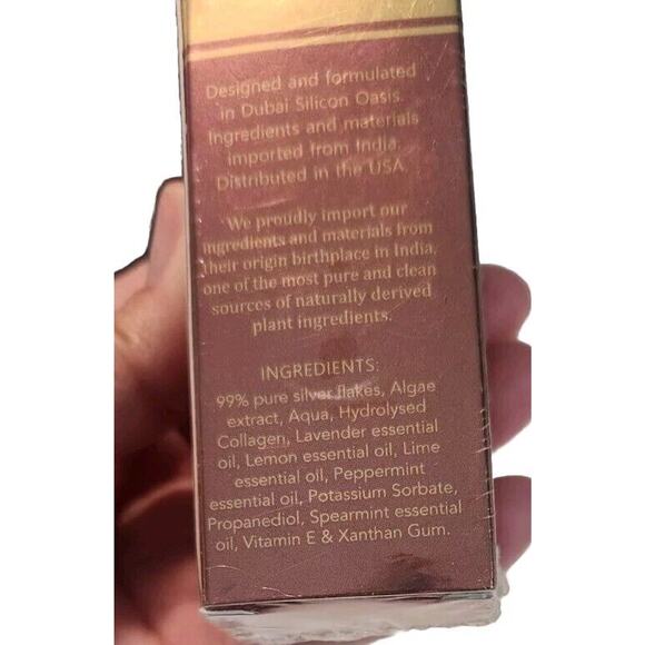 Nano Botanix Pro Collagen Moisturizer Face 24K Silver Advanced Serum Sealed NEW - Picture 5 of 5